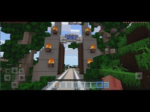 ПЕРВОЕ ПРИКЛЮЧЕНИЕ В ПАРКЕ ЮРСКОГО ПЕРИОДА МАЙНКАФТ. JURASSIC WORLD MINECRAFT
