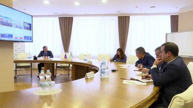 Делегация посольства Республики Узбекистан посетила НИУ «БелГУ»