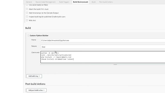 Jenkins & GitHub Integration with Selenium Python