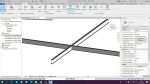 Вырез-стенка в ревите (вкладка СТАЛЬ)