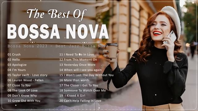 Nonstop Bossa Nova Cover Full Album ☕ Greatest Hits Bossa Nova Covers of Popular Songs смотреть онлайн
