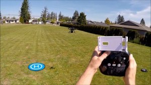 Outdoor Maiden Flight - AOSENMA CG035 Double GPS Optical Positioning WIFI FPV With 1080P HD Camera