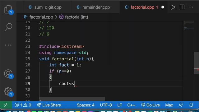 Learn Competitive Coding|Codechef Beginner Solution(c++)|How To Find Factorial | Competitive coding