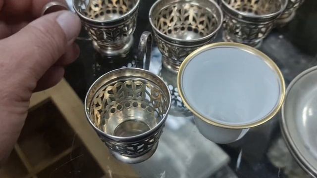 Серебряный кофейный набор Англия . Восстановление перед продажей . ( уже продан ) смотреть онлайн