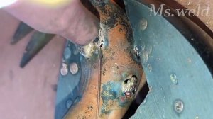 Cold Welding Spot VS TIG Welding Spot,the difference is very obvious