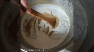 Яблочное пюре со сливками