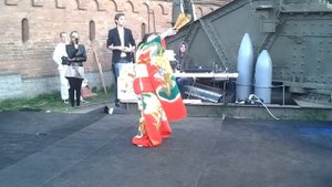 Японский танец с веером.