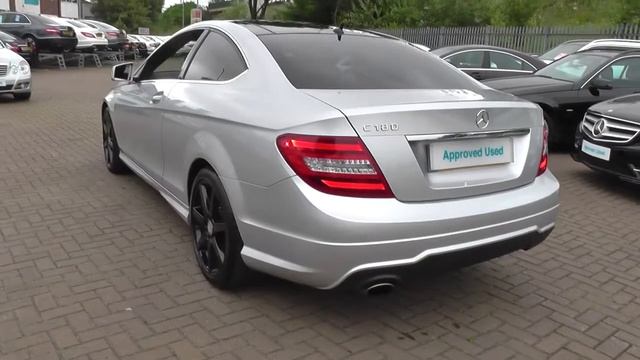Mercedes-Benz C CLASS C180 [1.6] BlueEFFICIENCY AMG Sport 2dr Auto U21203 смотреть онлайн