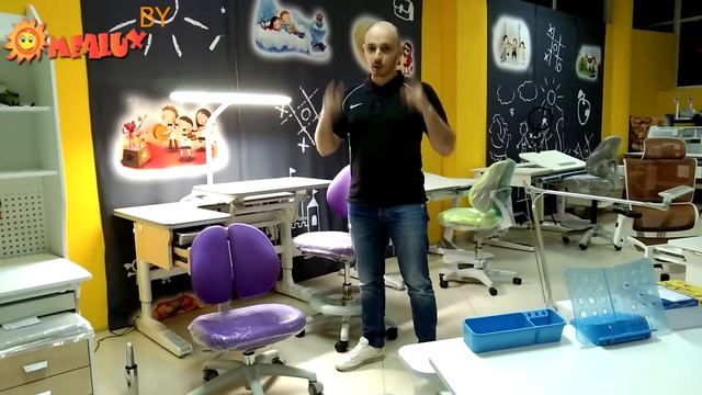 Хорошее для девочек ортопедическое растущее компьютерное кресло стул для школьника mealux Y-616 смотреть онлайн