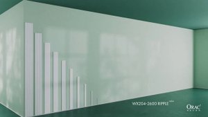 Двусторонняя, ударопрочная стеновая панель WX204 Orac