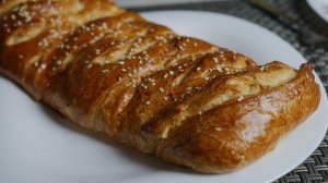 МЯСНОЙ РУЛЕТ ИЛИ КОСИЧКА С ФАРШЕМ ?? ШИКАРНОЕ БЛЮДО ИЗ 3 ИНГРЕДИЕНТОВ!