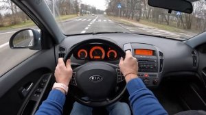 2007 Kia Ceed [1.6 122HP] | POV Test Drive #1011 Joe Black