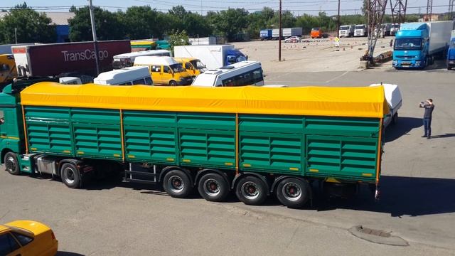 Полуприцепы зерновозы НЕФАЗ четырехосные смотреть онлайн