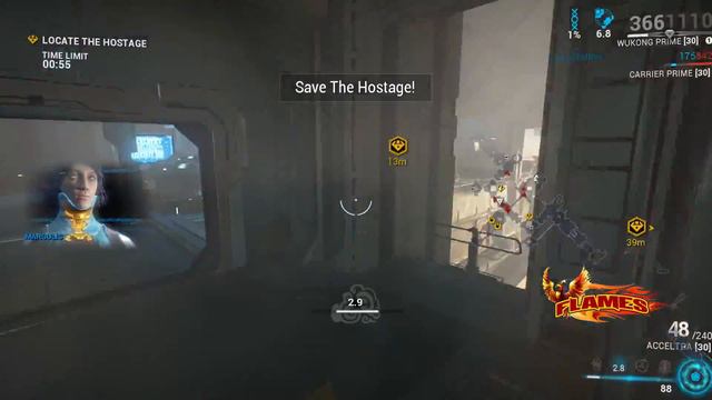 Warframe Elara (Jupiter) Mission Rescue level 65-80 смотреть онлайн