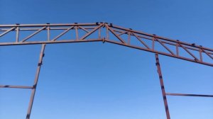 Быстровозводимый ангар