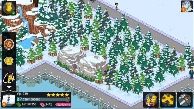 Зима пришла в Спрингфилд / The Simpsons Tapped Out