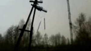 Ремонт линий электропередач, демонтаж анкерной опоры