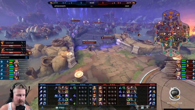 MAY $1500 TOURNAMENT SMITE SEMI FINALS! Cern9 VS Arthur Knights | Game 2 | Incon смотреть онлайн