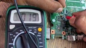 DELL inspiron 15 3000 series laptop when plugged in charger light goes off how to repair