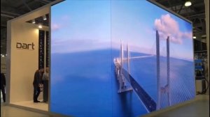 Светодиодный экран угловой