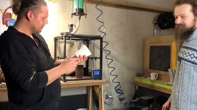 ? Самодельный ГЛИНЯНЫЙ 3D ПРИНТЕР для Современной Мастерской / Волшебство керамики смотреть онлайн