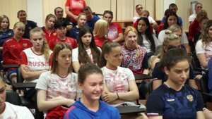 Чемпионские лекции для женской юниорской сборной России