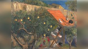 Художник Борис Григорьев, Кусочек ярмарки в Генгане. Бретань , 1914. Музей русского импрессионизма