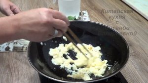 Грибной суп по-китайски (金针菇鸡蛋菠菜汤, Jīnzhēngū jīdàn bōcài tāng). Китайская кухня.