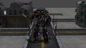 Оптимус против Мегатрона (тест)