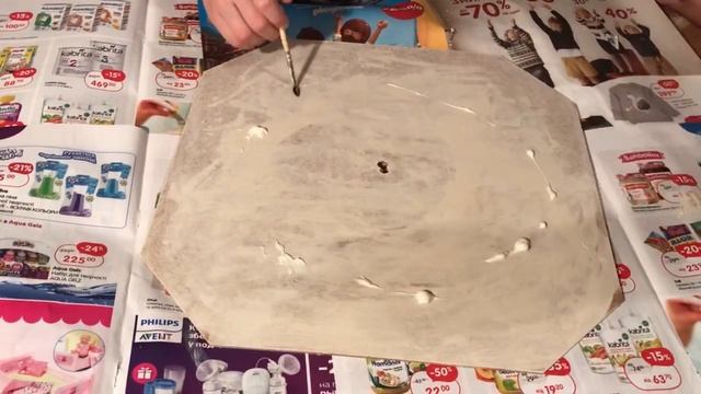 DIY ДЕКУПАЖ МАСТЕР-КЛАСС ДЛЯ НАЧИНАЮЩИХ.ДЕКУПАЖ ЧАСОВ СВОИМИ РУКАМИ