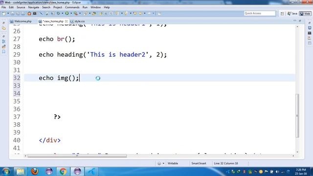 5. PHP Codeigniter in Bangla | HTML helper