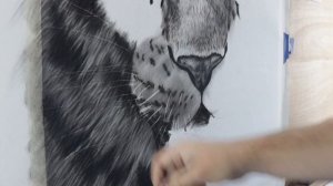 HYPERREALISTIC Leopard Drawing Time-lapse