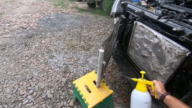 Промывка и чистка радиаторов Solaris II 2017. Hyundai Solaris седан II поколение. смотреть онлайн