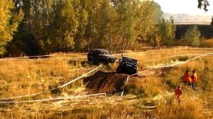 Черный отрог 20.09.2014. Джип триал. Класс стандарт. Уаз 24