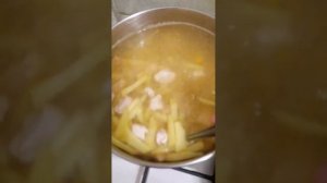 Сырный суп с гречкой
