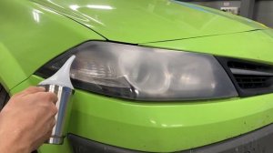 Химическая полировка фар | Реально работает! | Крутой результат