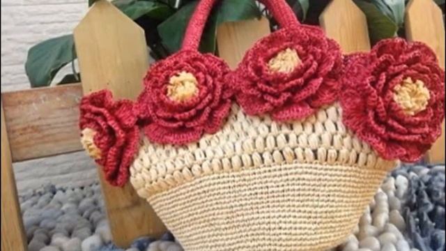 Сумки связанные крючком (слайд-шоу) смотреть онлайн