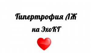 Гипертрофия левого желудочка на ЭхоКГ
