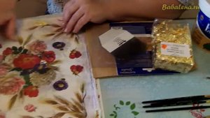 Материалы для МК "Обратный декупаж с рисовой бумагой"