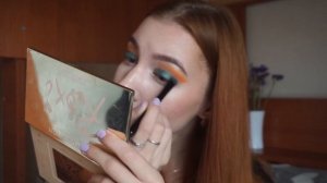 ?GREEN MAKEUP | Макияж в зелёных тонах? с палеткой Revolution Makeup Roxi  Ride or Die