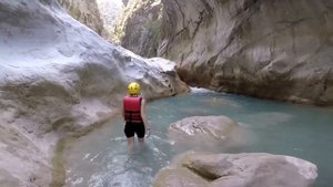 Каньонинг.  Каньон Гёйнюк.