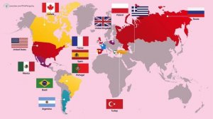English Lesson #5 | Learning Countries & Nationalities