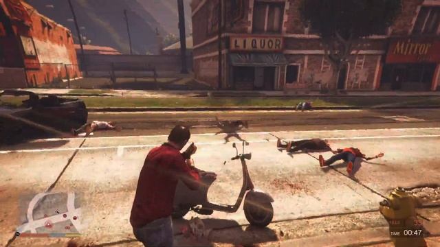 The Most Embarrassing Death In GTA 5 History | Killed By A Moped смотреть онлайн