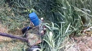 Косилка из перфоратора своими руками