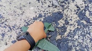 ИЛ 2 из пластилина КРАШ тест имитация посадки на брюхо.