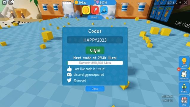 Roblox Unboxing Simulator New Code March 2023 смотреть онлайн