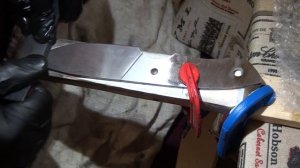 Полировка клинка под "сатин" сталь Z-Max 67hrc. Алмазные пасты ООО ПО «КАРАТ»