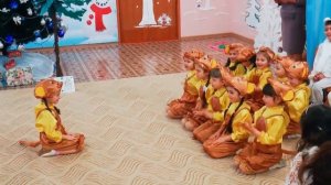 Танец обезьянок. Старшая группа.