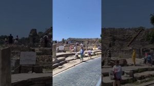 Сиде, амфитеатр, экскурсия на паровозике. #турция #сиде #туристический #место #историческое #антик