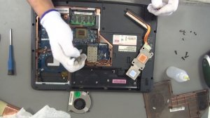 Замена термопасты на Emachines E510